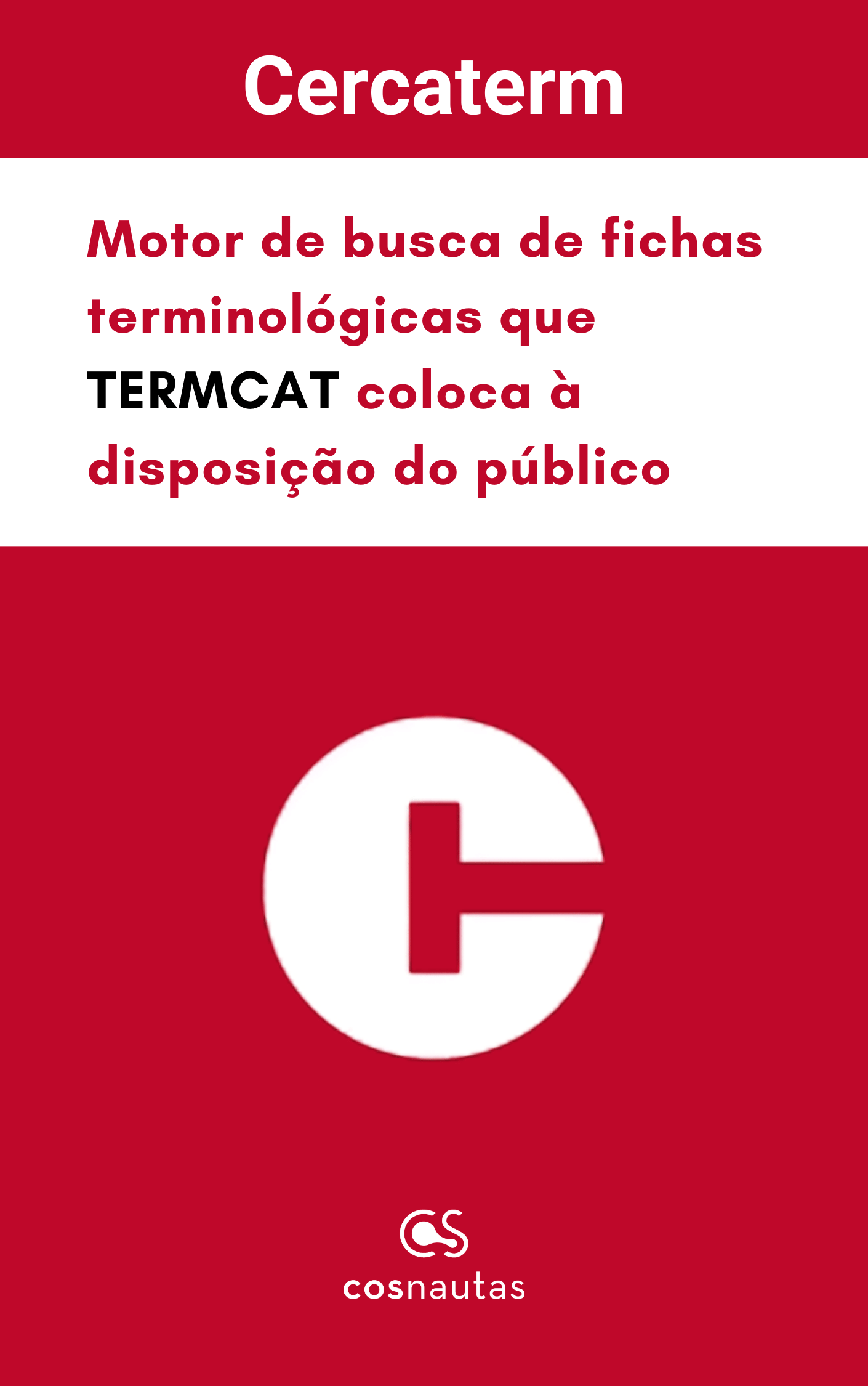 <p>Motor de busca do conjunto de fichas terminológicas que a TERMCAT coloca à disposição do público<br></p>